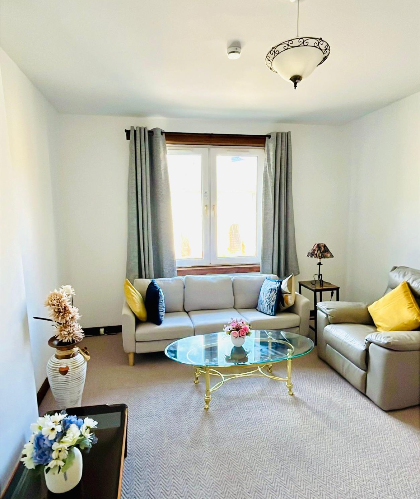 Second refurbished living room, fully staged