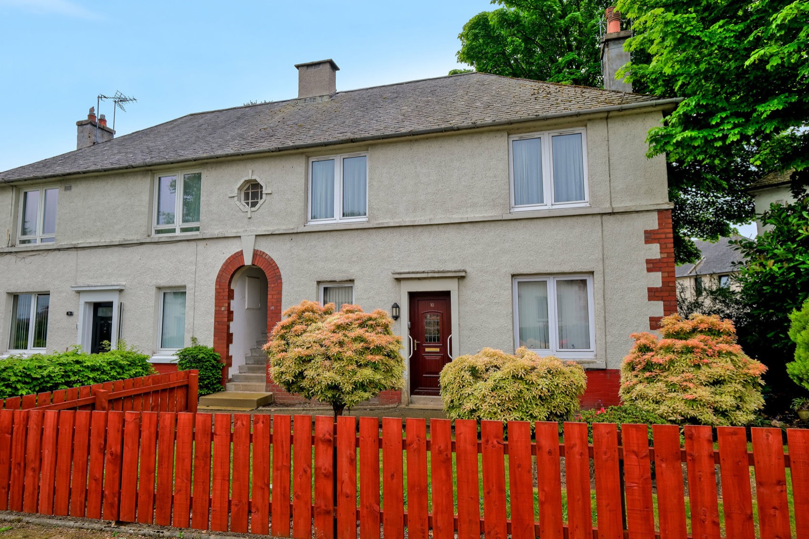 Property exterior before refurbishment